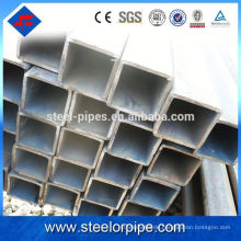 JBC Pipe Hersteller dünne Wand mild Stahl quadratischen Hohlprofil / Querschnitt quadratischen Stahlrohr